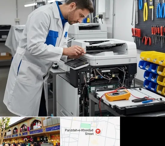 تعمیر پرینتر ریکو RICOH در 15 خرداد