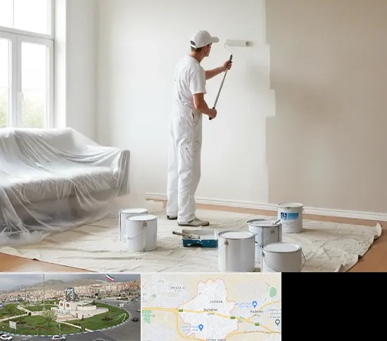 نقاشی ساختمان در بومهن