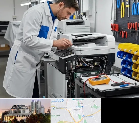 تعمیر پرینتر ریکو RICOH در فرشته