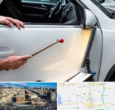 صافکاری بدون رنگ در شهرک راه آهن 