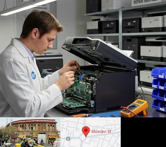 تعمیر پرینتر اچ پی HP در مولوی