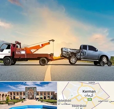 یدک کش شبانه روزی در کرمان