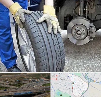 پنچرگیری در یاغچیان تبریز