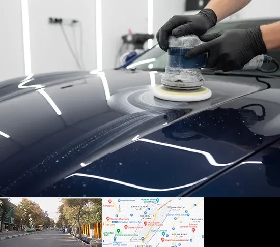 دیتیلینگ خودرو در شریعتی