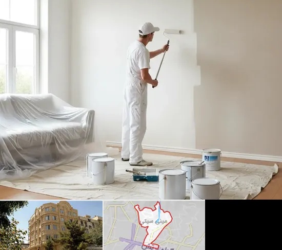 نقاشی ساختمان در مینی سیتی