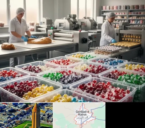 آبنبات پزی در گنبد کاووس
