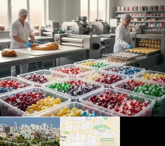 آبنبات پزی در شرق تهران