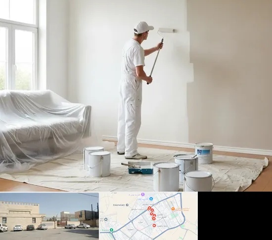نقاشی ساختمان در نواب اسلامشهر