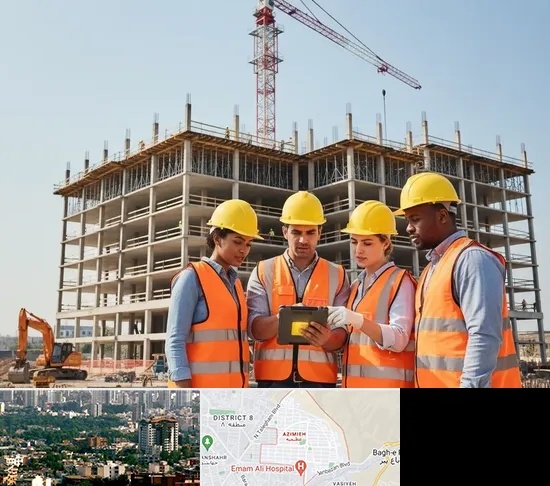 پیمانکار ساختمان در عظیمیه کرج