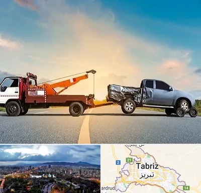 یدک کش شبانه روزی در تبریز