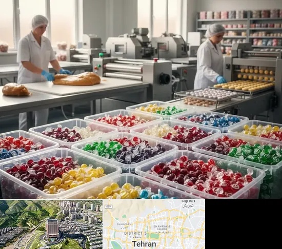 آبنبات پزی در شمال تهران
