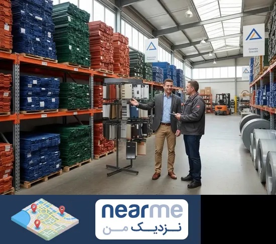 فروش ورق شیروانی و گالوانیزه در نزدیک من