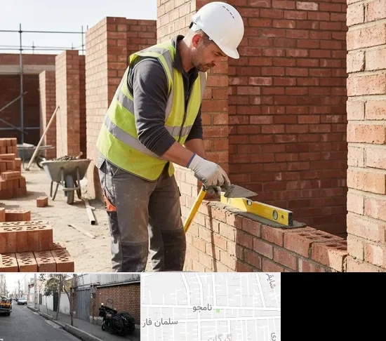 دیوار چینی و دیوار کشی در خیابان نامجو