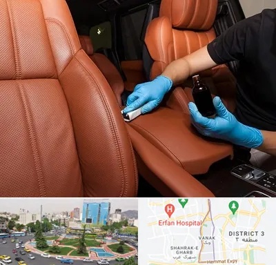 تعمیر صندلی خودرو در ونک 