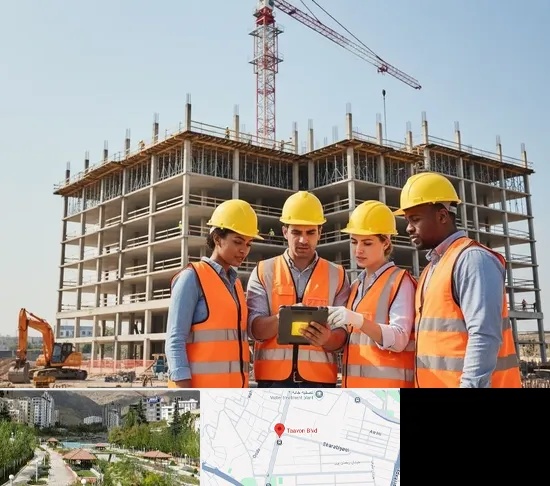 پیمانکار ساختمان در بلوار تعاون