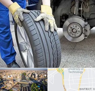 پنچرگیری در استاد معین 
