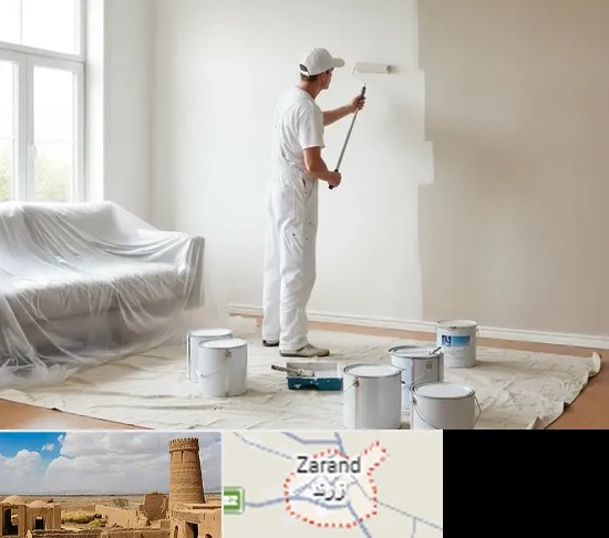 نقاشی ساختمان در زرند