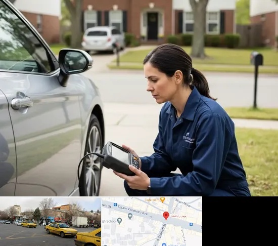 دیاگ خودرو در شهناز تبریز