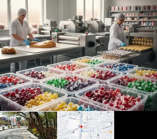 آبنبات پزی در خیابان توحید اصفهان