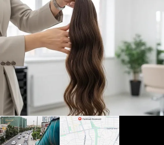 خریدار مو طبیعی در بلوار فرحزادی