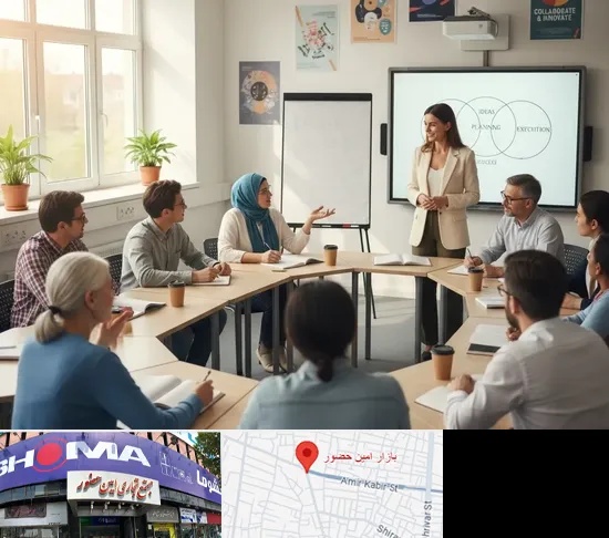 مدرسه بزرگسالان در امین حضور