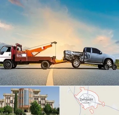یدک کش شبانه روزی در دهدشت