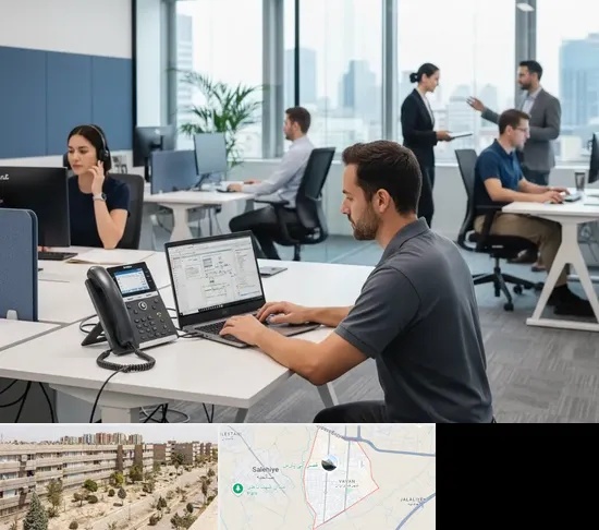 راه اندازی مرکز تلفن Voip در واوان اسلامشهر