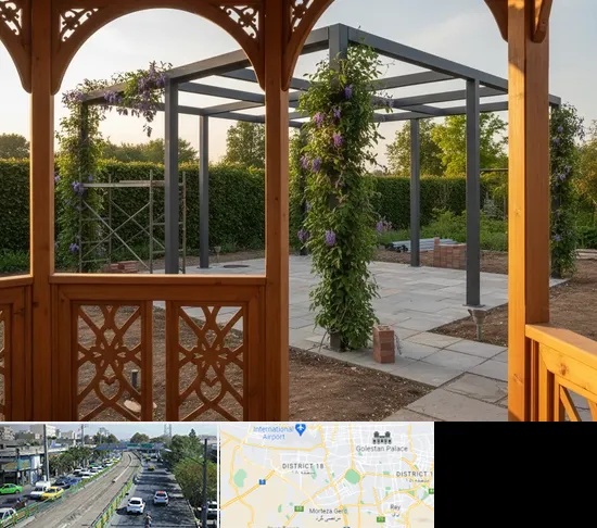 آلاچیق و پرگولا در جنوب تهران