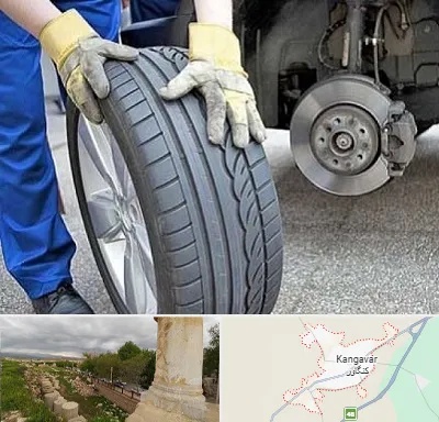 پنچرگیری در کنگاور