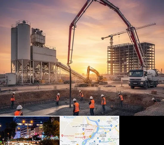 بتن آماده در کیانپارس اهواز