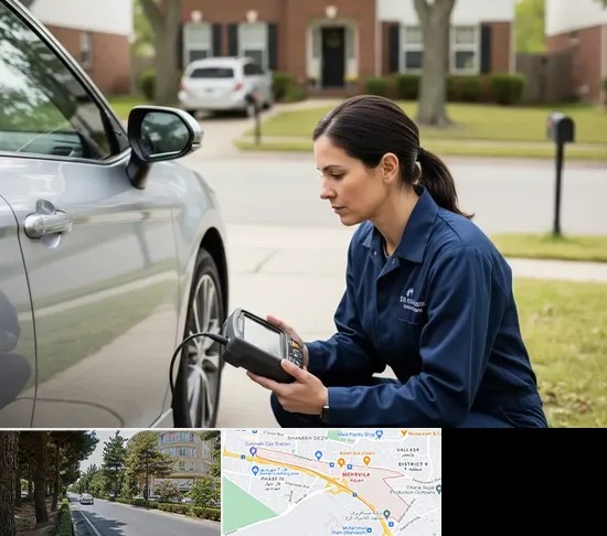 دیاگ خودرو در مهرویلا کرج