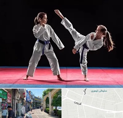 باشگاه تکواندو در خیابان قزوین