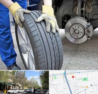پنچرگیری در کوی فیروز تبریز