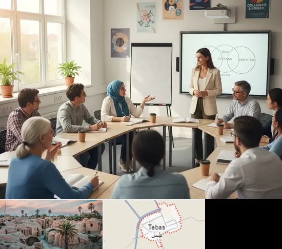 مدرسه بزرگسالان در طبس