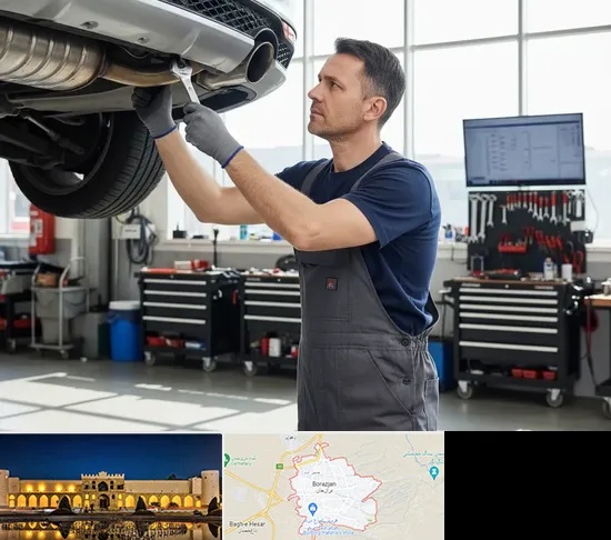 تعمیر و تعویض کاتالیزور خودرو در برازجان