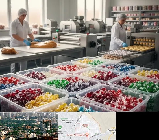 آبنبات پزی در عظیمیه کرج