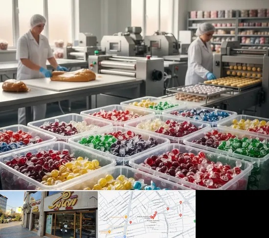 آبنبات پزی در عطاران قم