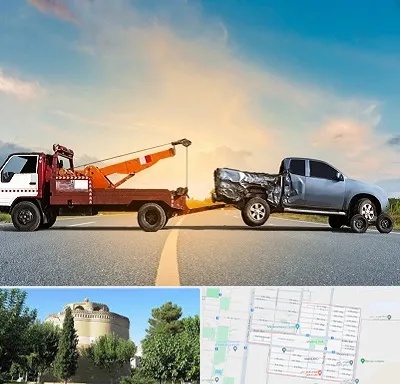 یدک کش شبانه روزی در مرداویج اصفهان