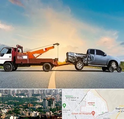 یدک کش شبانه روزی در عظیمیه کرج 