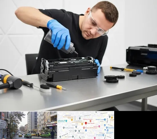 شارژ کارتریج پرینتر در فاطمی