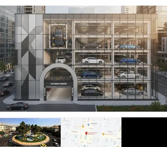 اجرا پارکینگ طبقاتی مکانیزه در هفت حوض