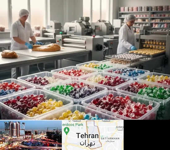 آبنبات پزی در صادقیه