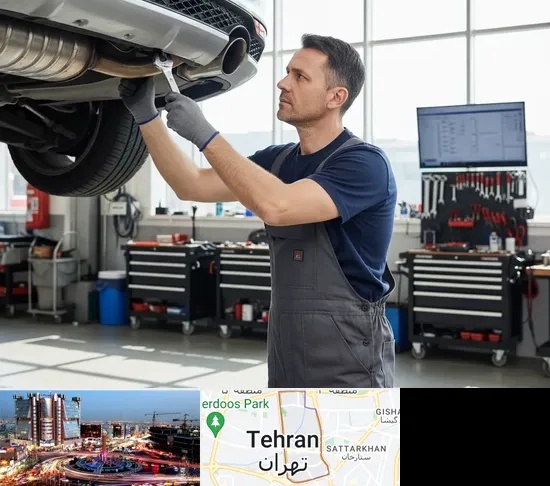 تعمیر و تعویض کاتالیزور خودرو در صادقیه