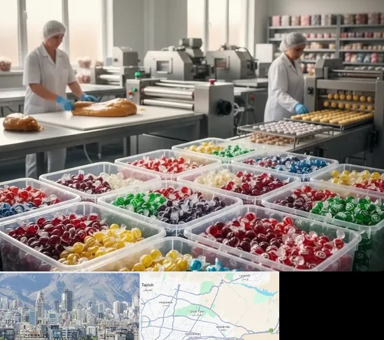 آبنبات پزی در شمال شرق تهران