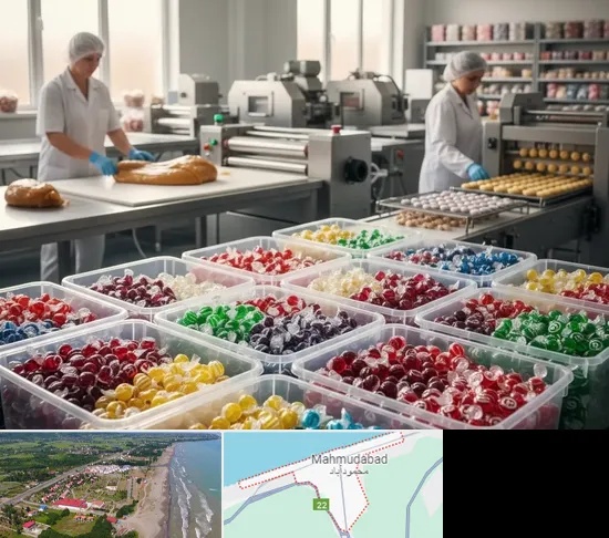 آبنبات پزی در محمودآباد
