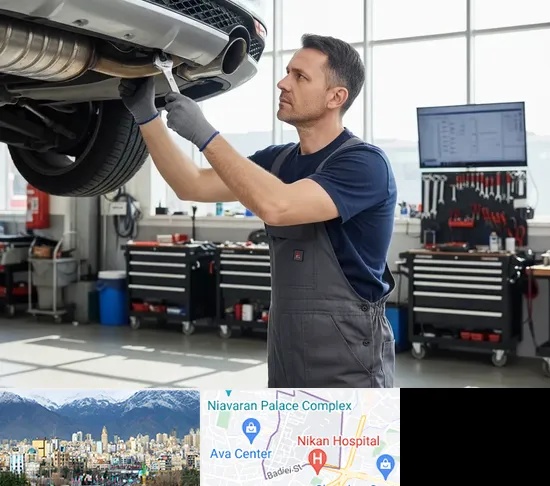 تعمیر و تعویض کاتالیزور خودرو در آجودانیه