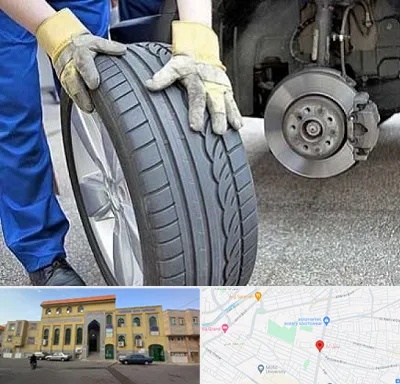 پنچرگیری در زنبیل آباد قم