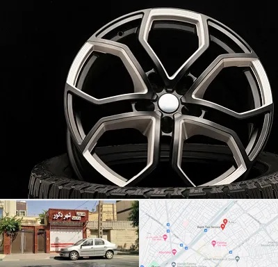 فروشگاه رینگ و لاستیک در باجک قم