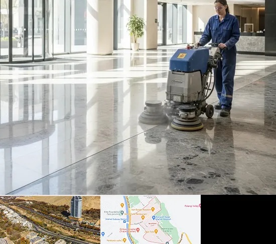 کفسابی و سنگسابی در خیابان نیایش شیراز