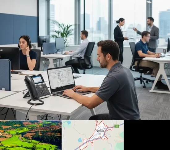 راه اندازی مرکز تلفن Voip در نکا